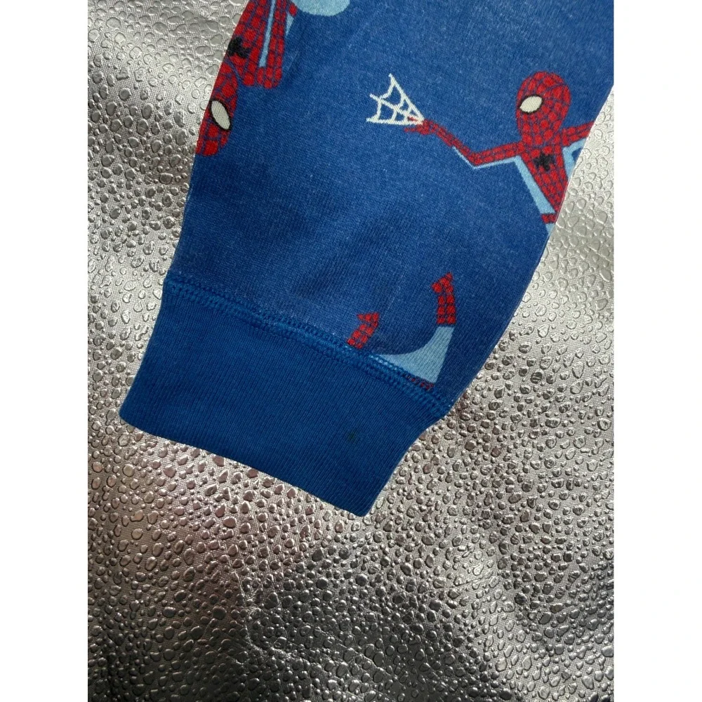 Hanna Andersson Marvel Spider-Man Organic Cotton Pajama‎ Pants Kids 3T Blue